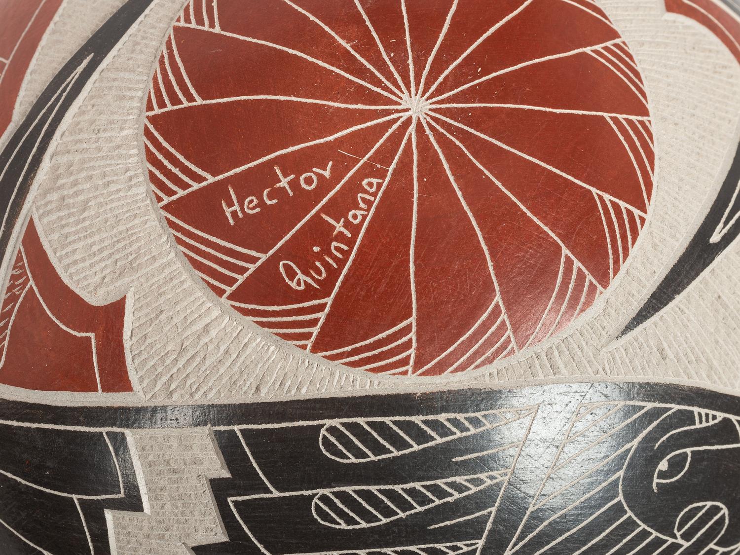 Mata Ortiz Sgraffito Pottery