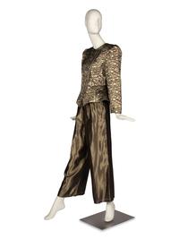 Mary McFadden Gold Pantsuit