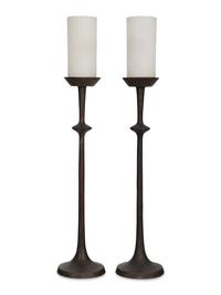 Pair of Alexandra Table Torchieres