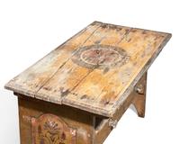 A Painted Hutch Table