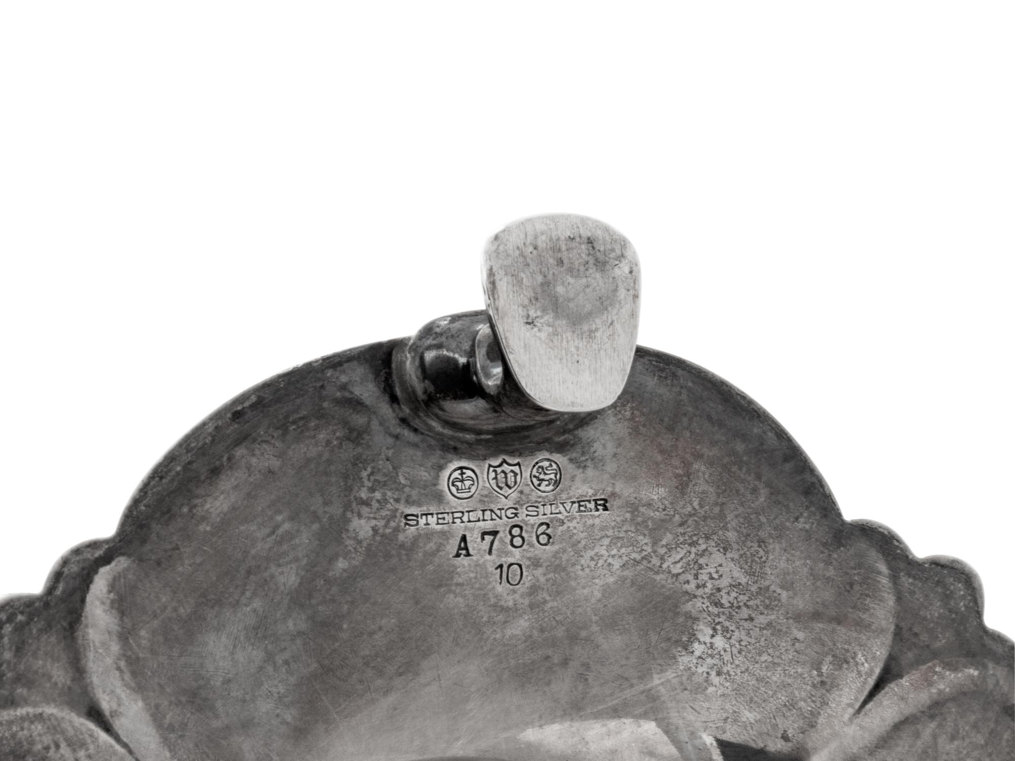 An American Silver Three Piece-Garniture