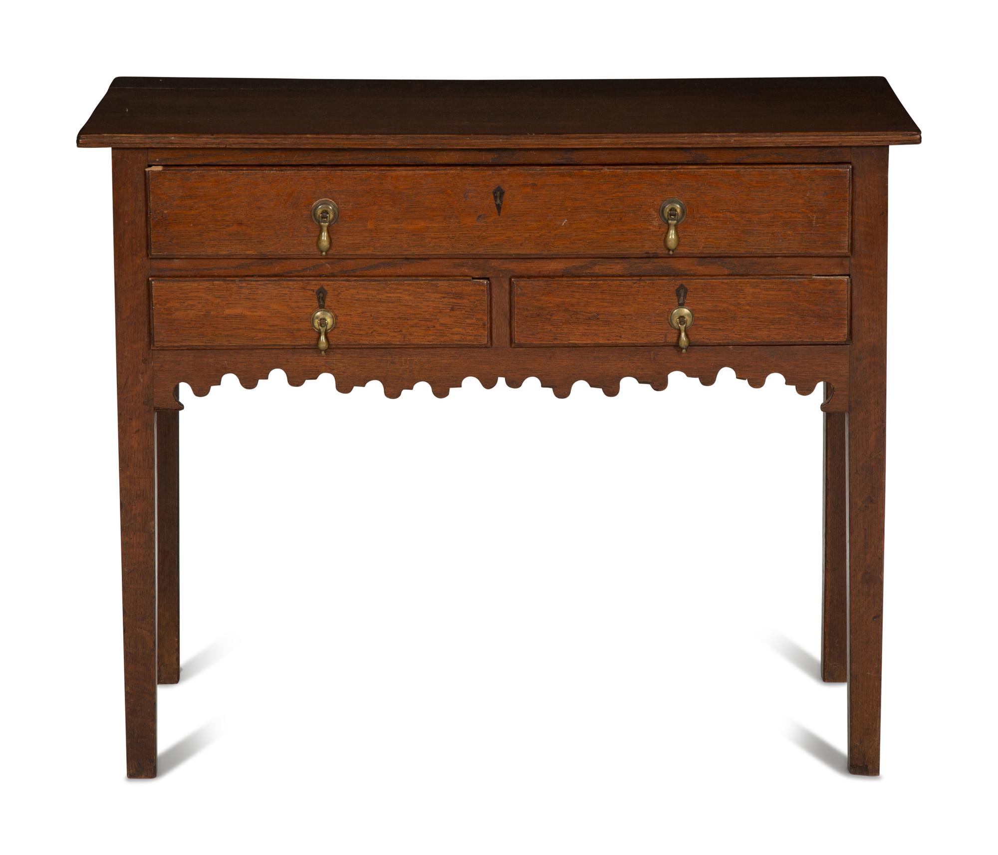 An English Oak Low Boy