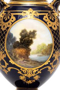 A Continental Porcelain Vase