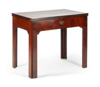 A George III Mahogany Drafting Table Height 29 1/2 x width 34 1/2 x depth 22 inches. — EARLY 19TH CENTURY