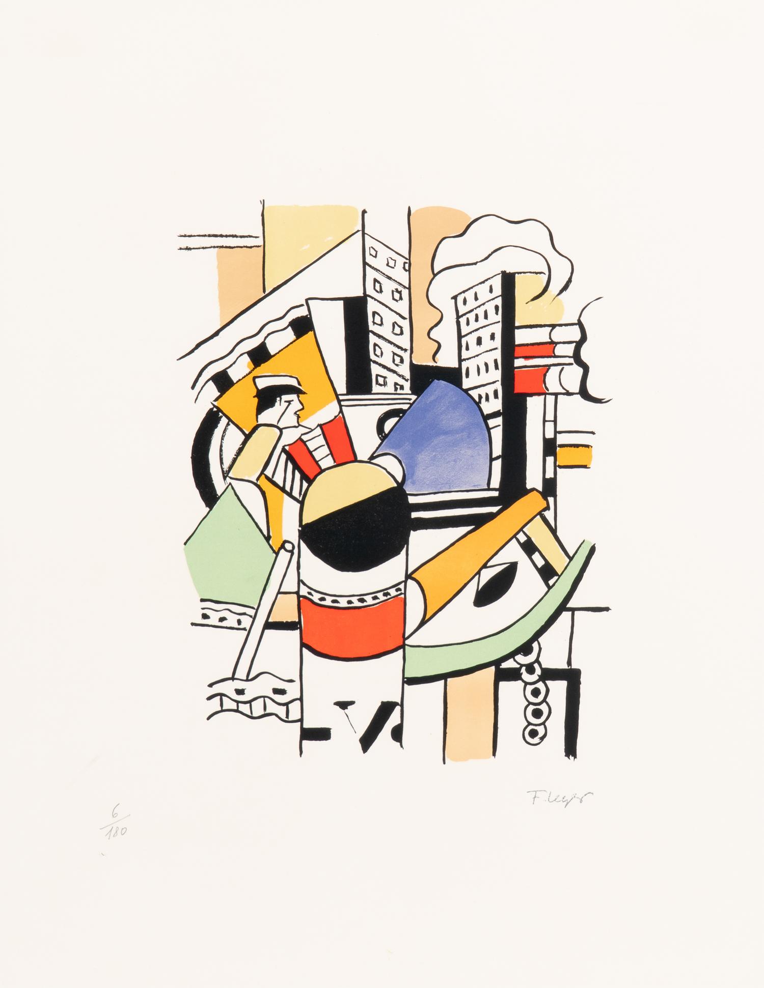 13 plates from La Ville , 1959