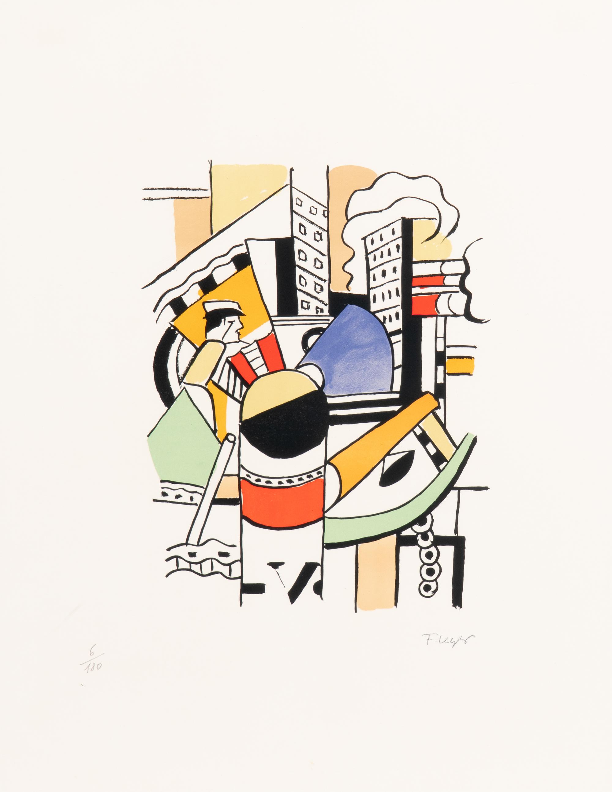 13 plates from La Ville , 1959