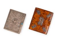 Two Russian Cigarette Cases