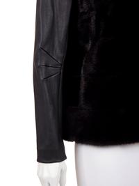 J. Mendel Mink Fur Vest with Detachable Sleeves