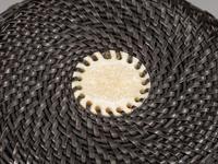 Baleen Basket, with Polar Bear Finial