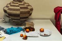 Botswana Basket and Peaches