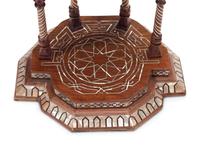 A Pair of Moorish Style Marquetry Wall Brackets