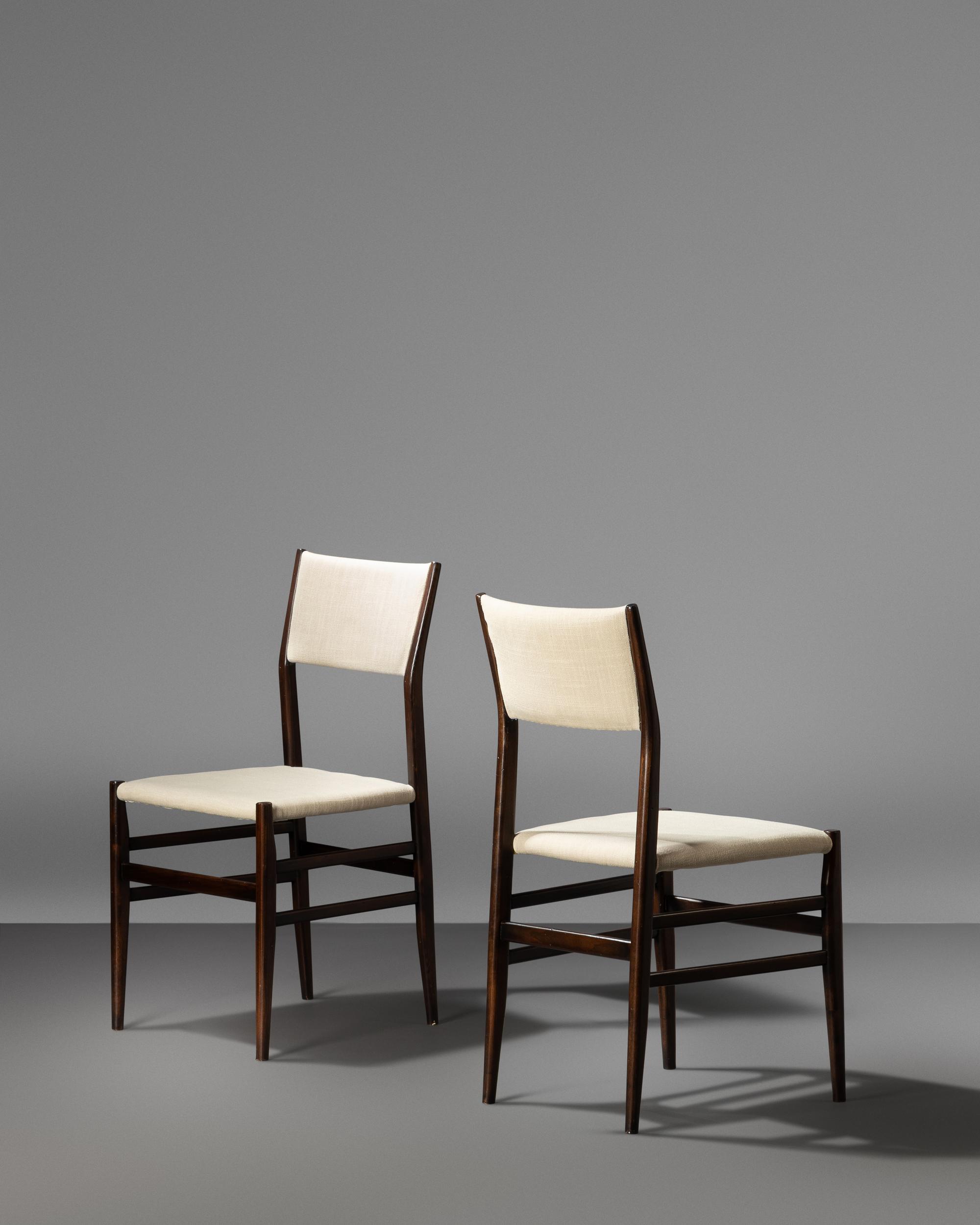 Set of Six Leggera Chairs, Cassina, Italy
