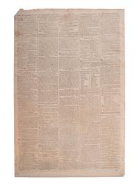 [POLITICS - JEFFERSON, Thomas (1743-1826)]. The Repertory. Boston, 12 December 1806.