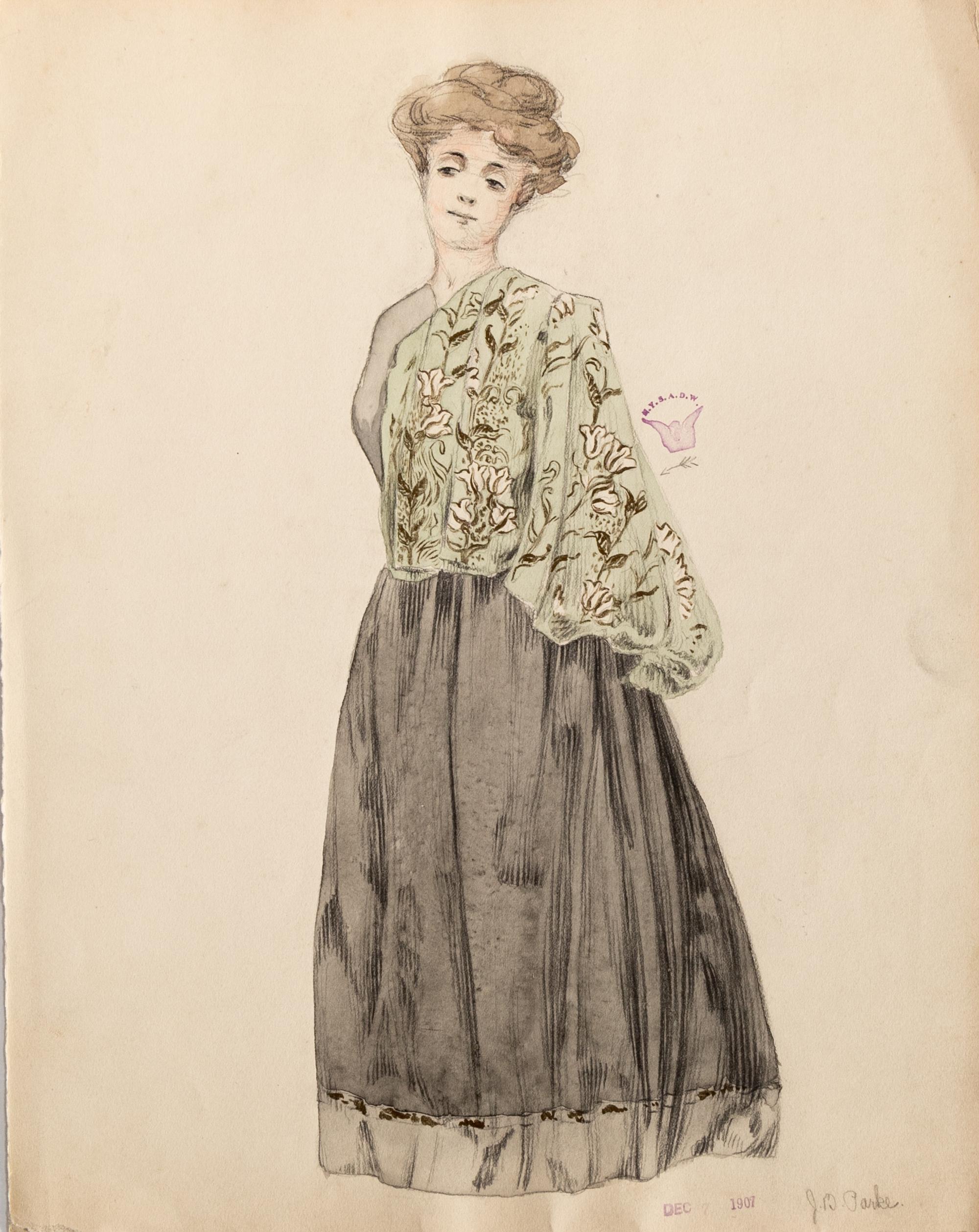 Two Costume Studies , 1907