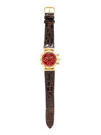 GÉRALD GENTA, REF. G3131.7 18K YELLOW GOLD CHRONOGRAPH WATCH