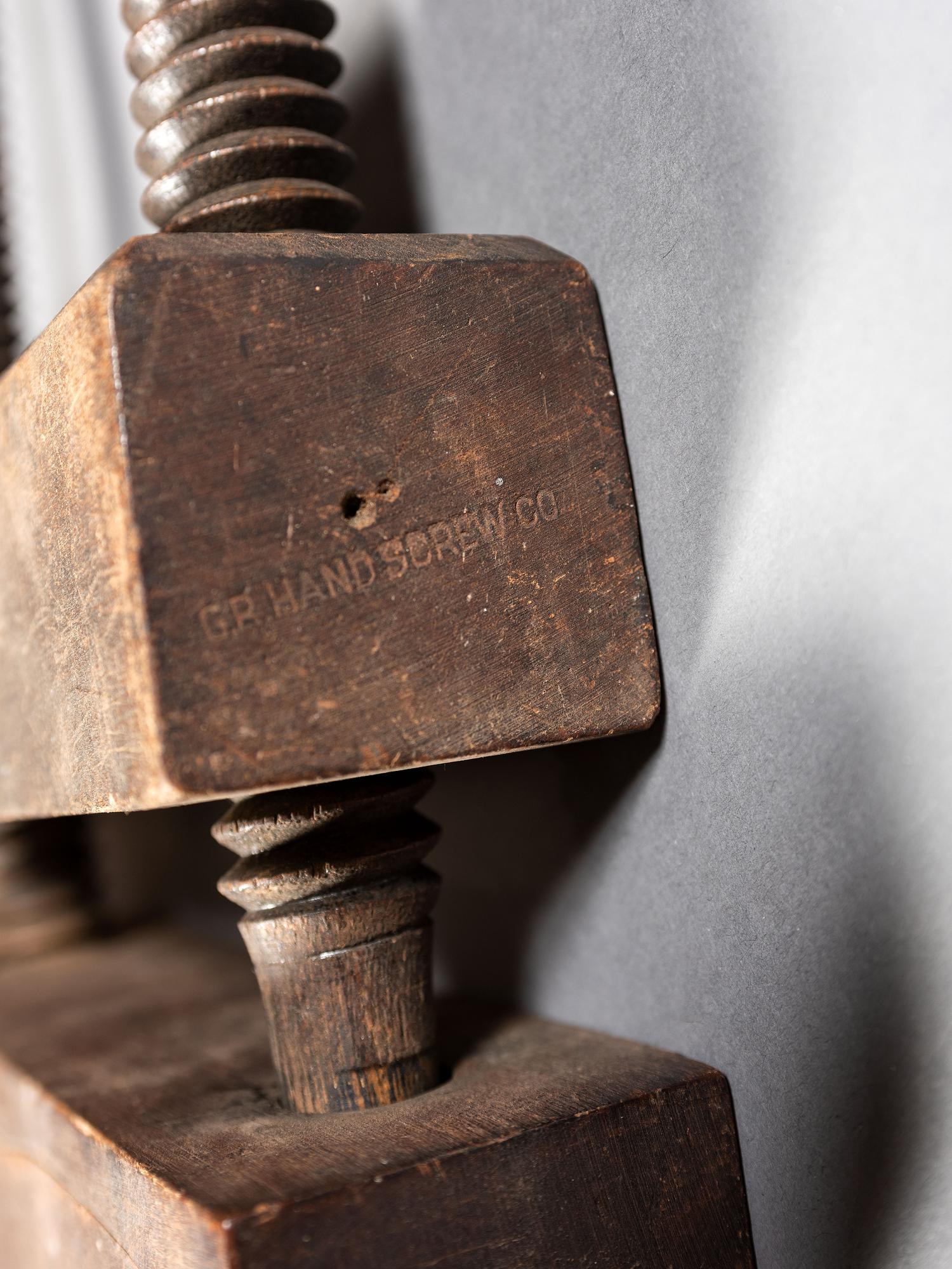Twenty-Five Wooden Hand Planes and Clamps