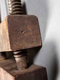 Twenty-Five Wooden Hand Planes and Clamps