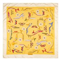 Six Designer Silk Scarves