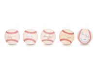 A Group of Over 70 New York Yankees Signed Autograph Baseballs,