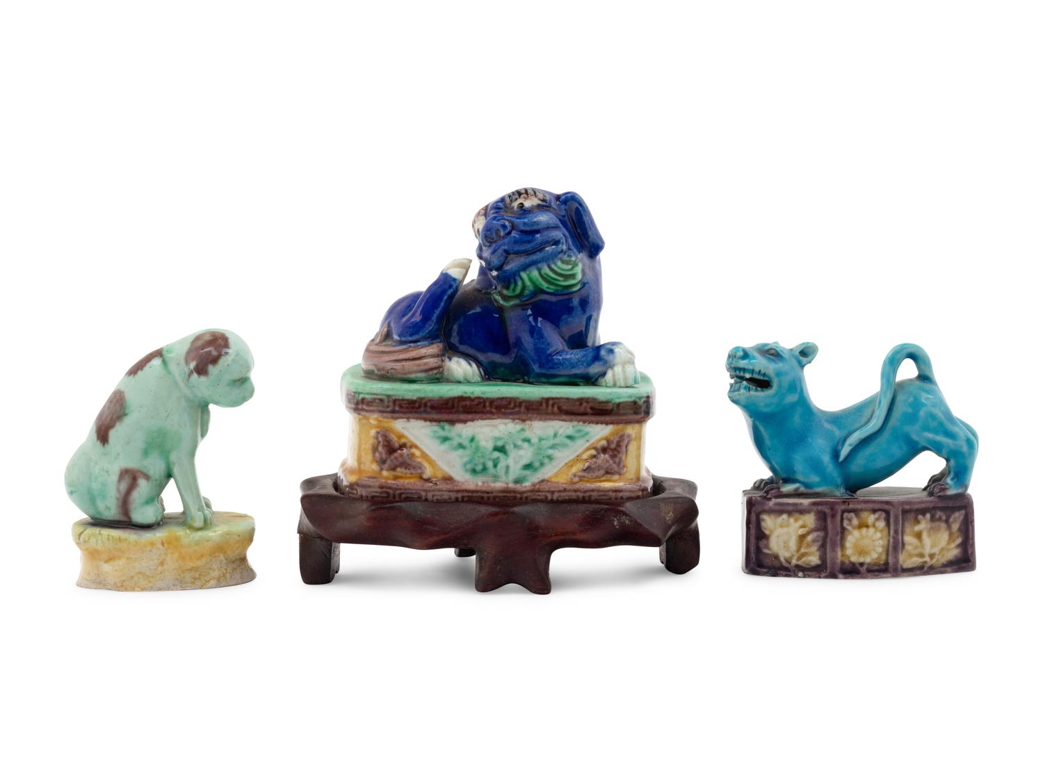 10 Chinese Porcelain Figures of Animals