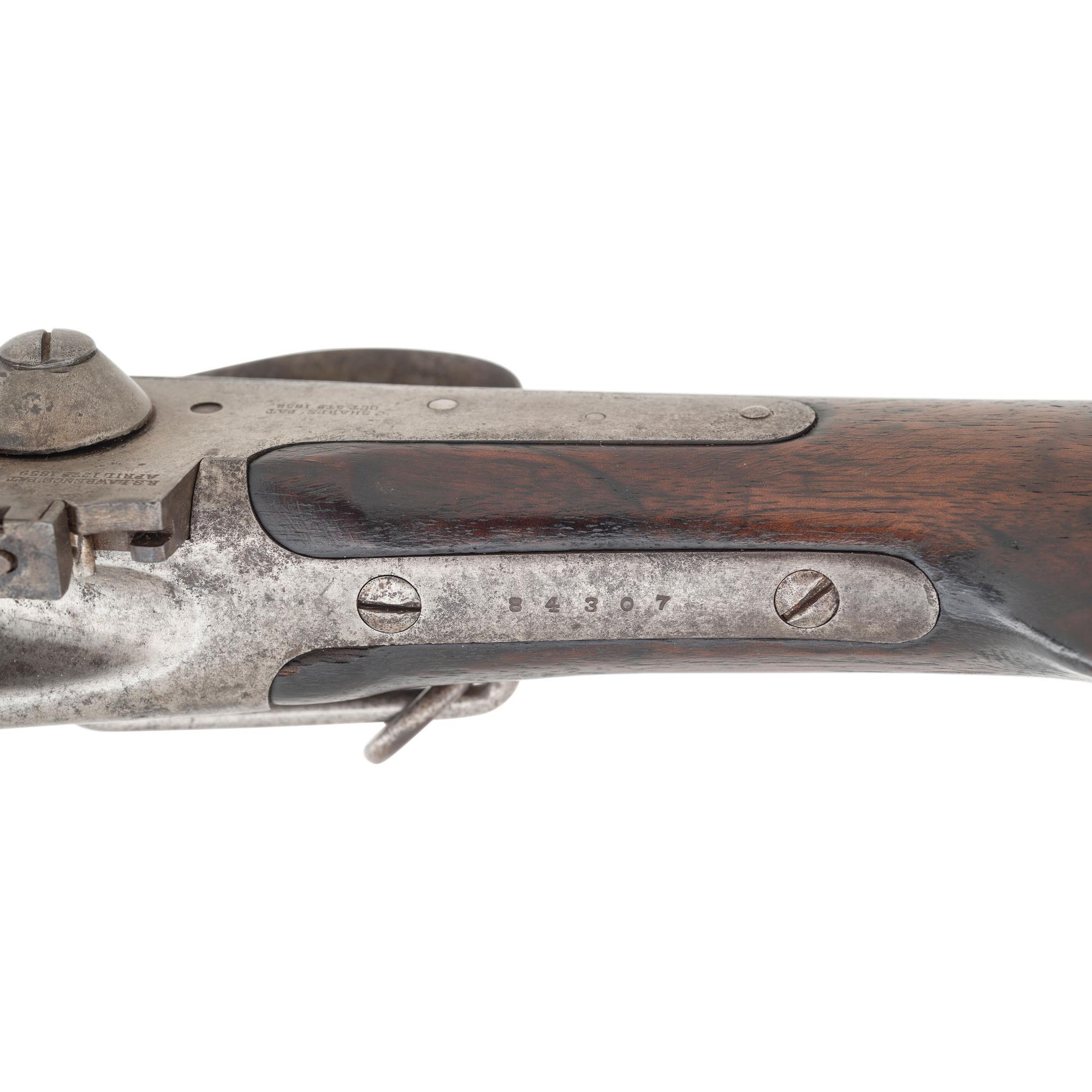 Transitional Sharps New Model 1863 Carbine with Patchbox Stock