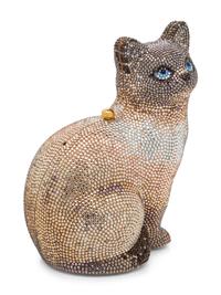 Judith Leiber Siamese Cat Miniaudière
