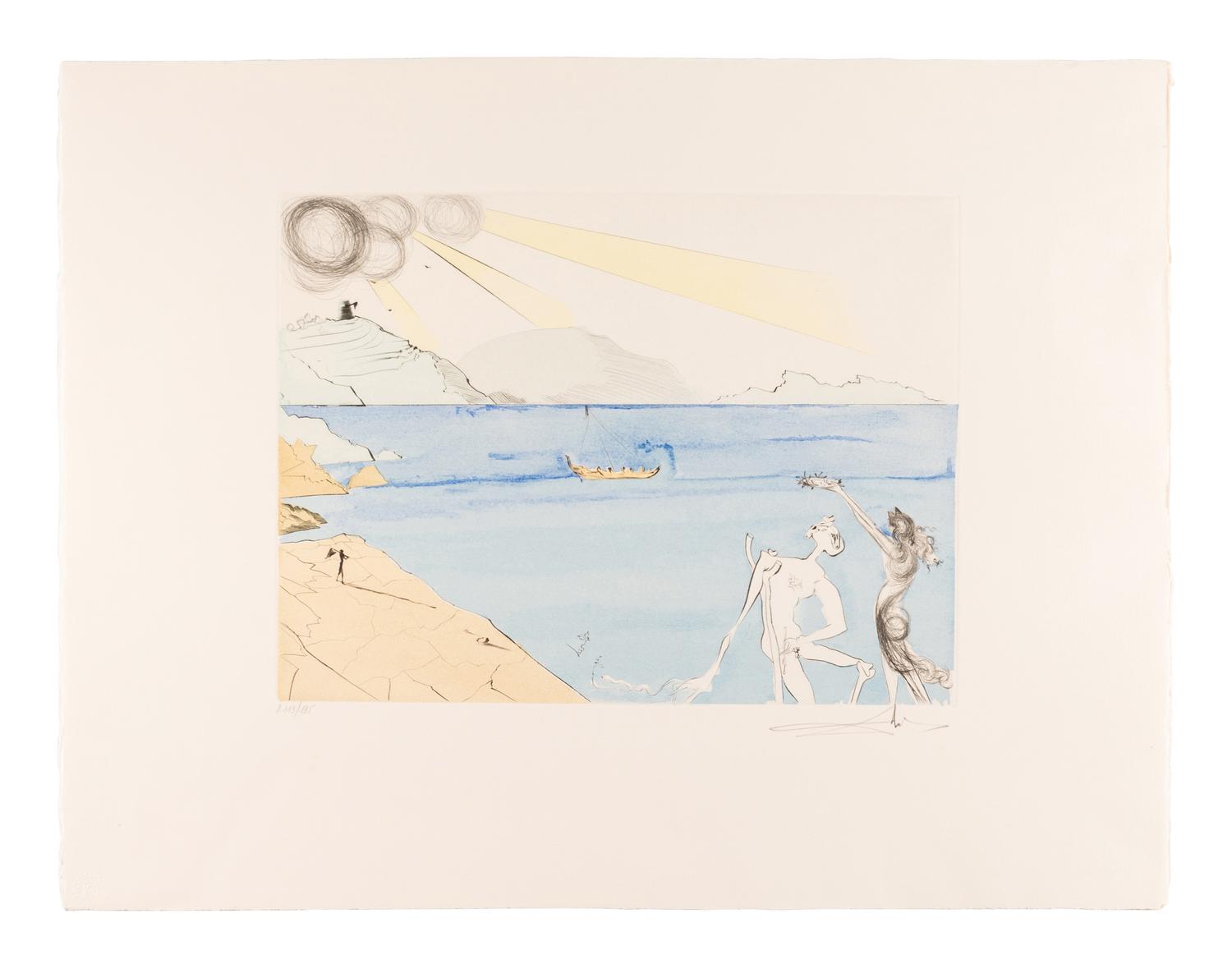 After 50 Years of Surrealism (complete portfolio of 12 with text and justification pages and portfolio case), 1974