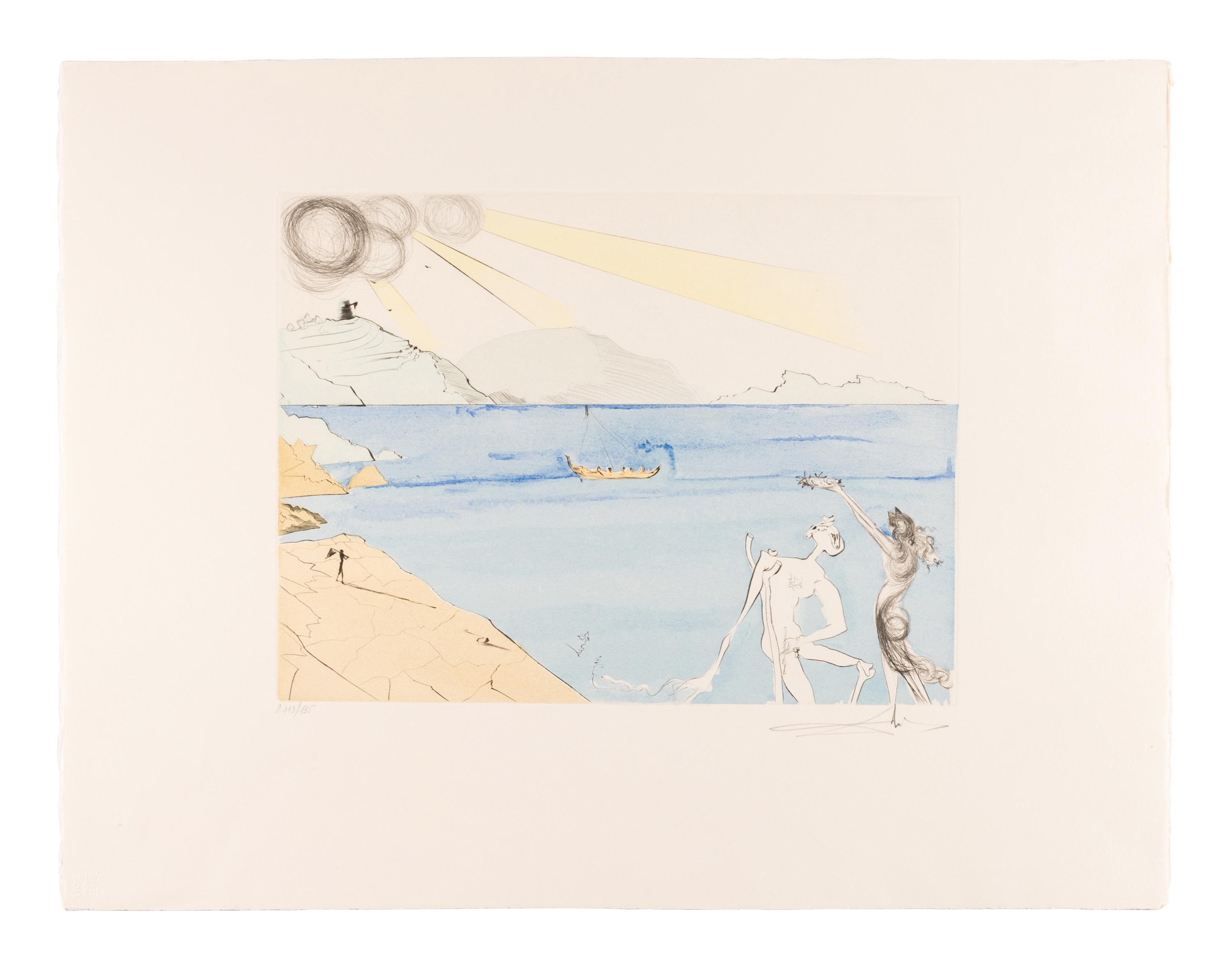 After 50 Years of Surrealism (complete portfolio of 12 with text and justification pages and portfolio case), 1974