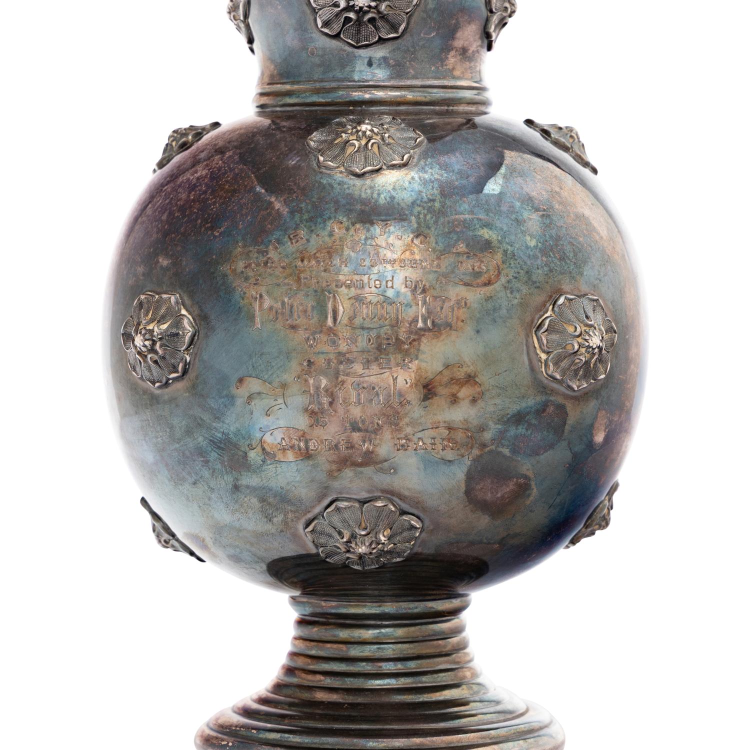 A Scottish Provincial Silver Sailing Trophy