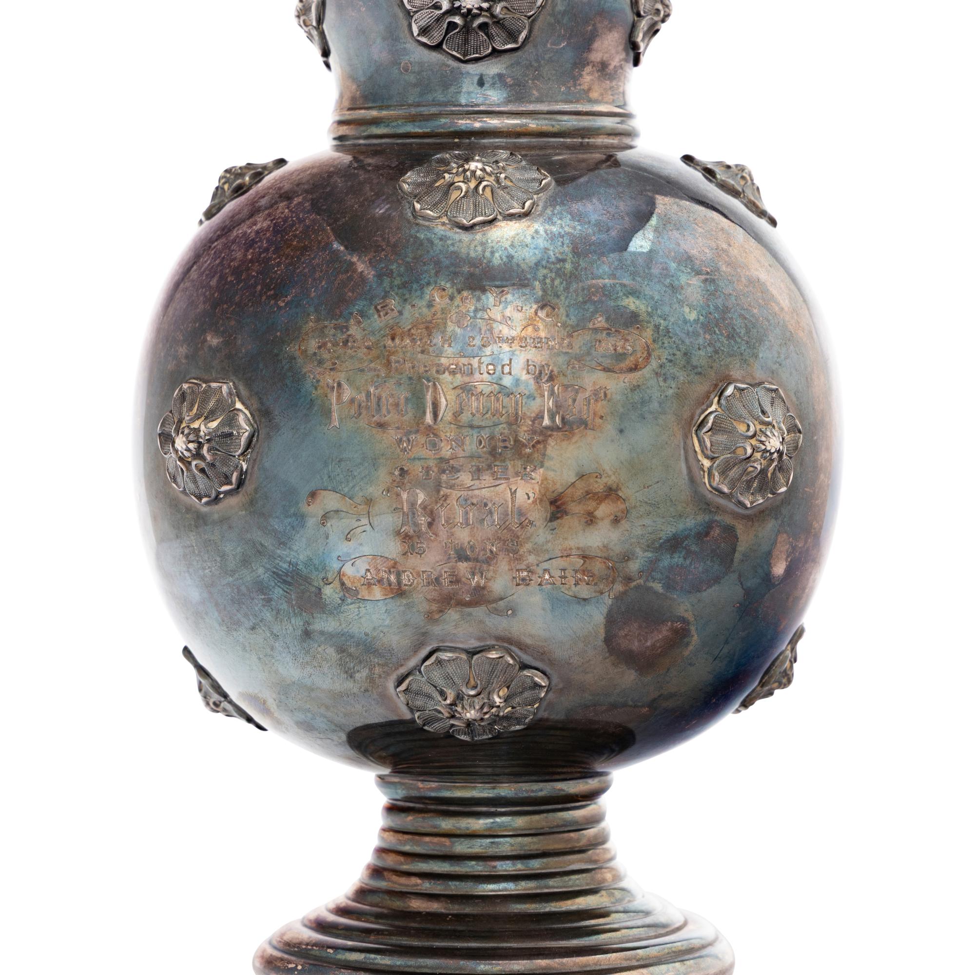 A Scottish Provincial Silver Sailing Trophy