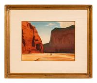 Rider Canyon de Chelly