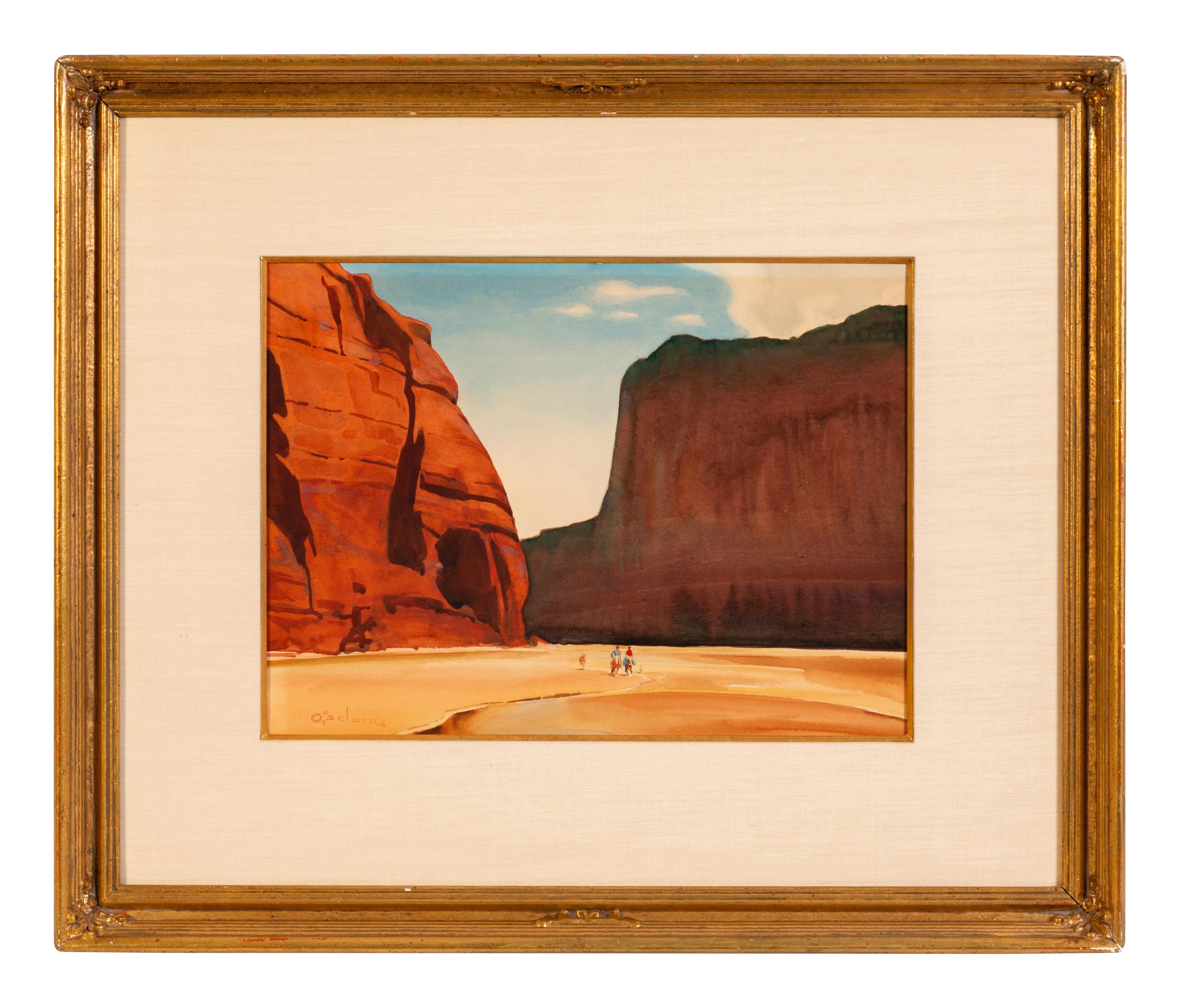 Rider Canyon de Chelly