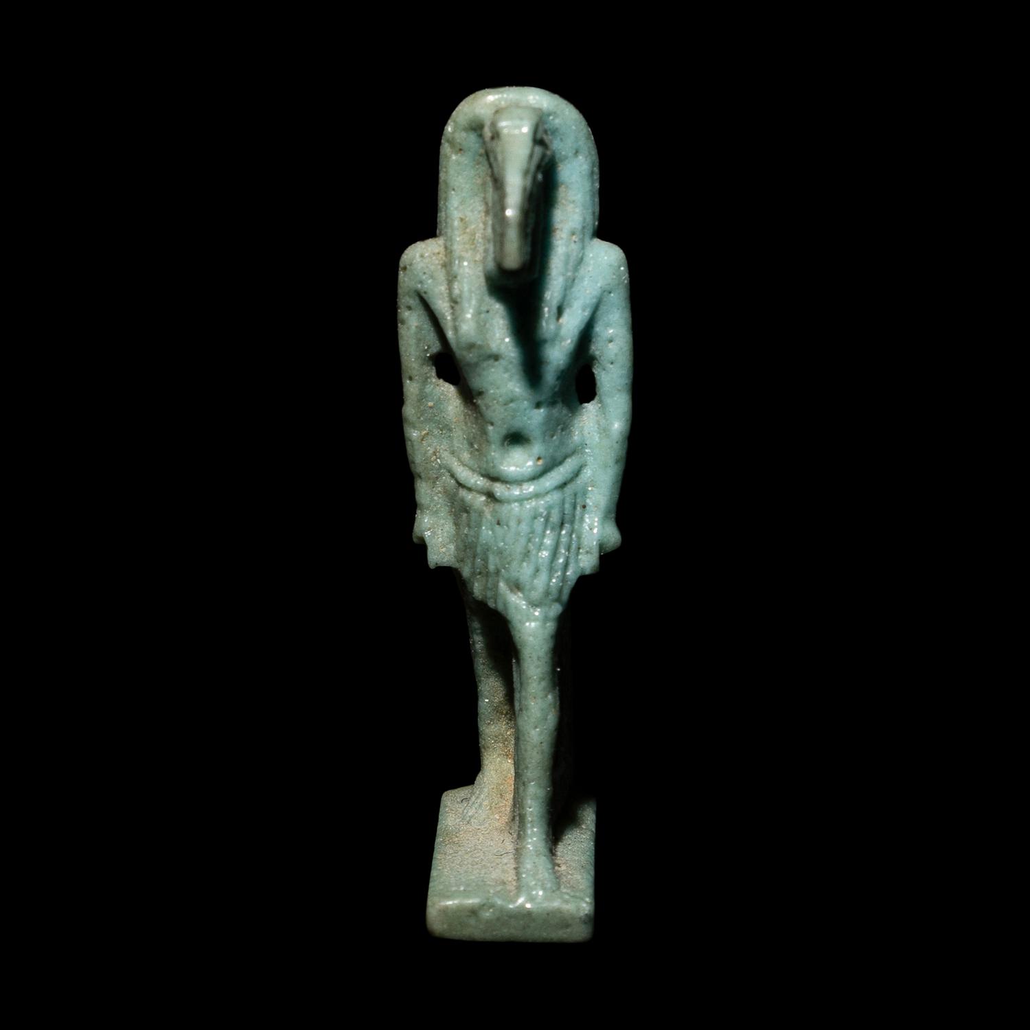 An Egyptian Faience Thoth