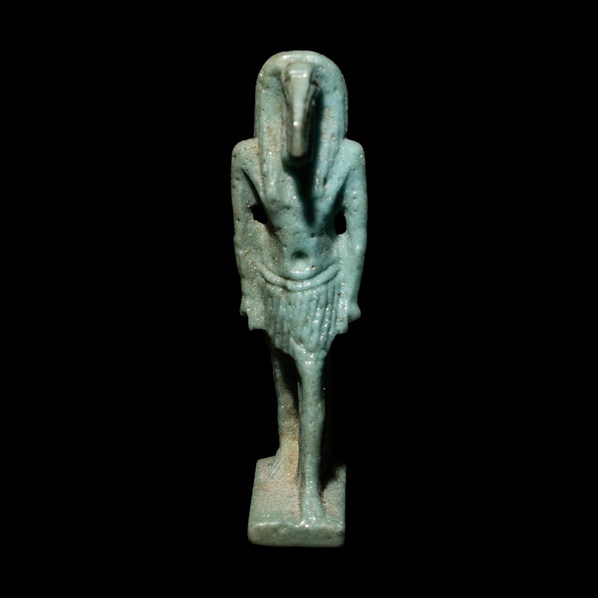 An Egyptian Faience Thoth