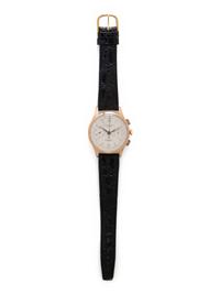 CHRONOGRAPHE SUISSE, 18K YELLOW GOLD CHRONOGRAPH WATCH