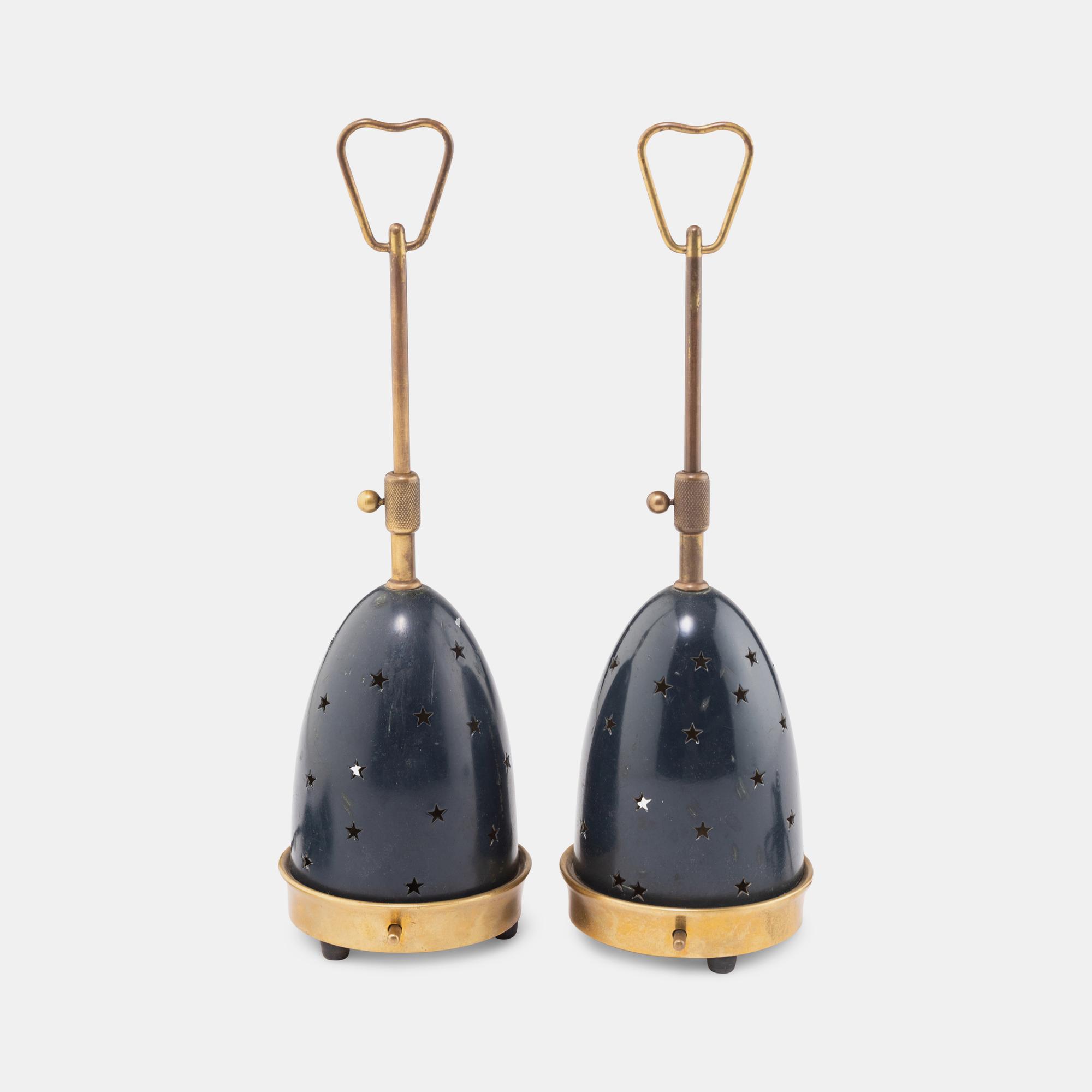 Pair of Stelline Table Lamps, model no. 12291 Arredoluce, Italy