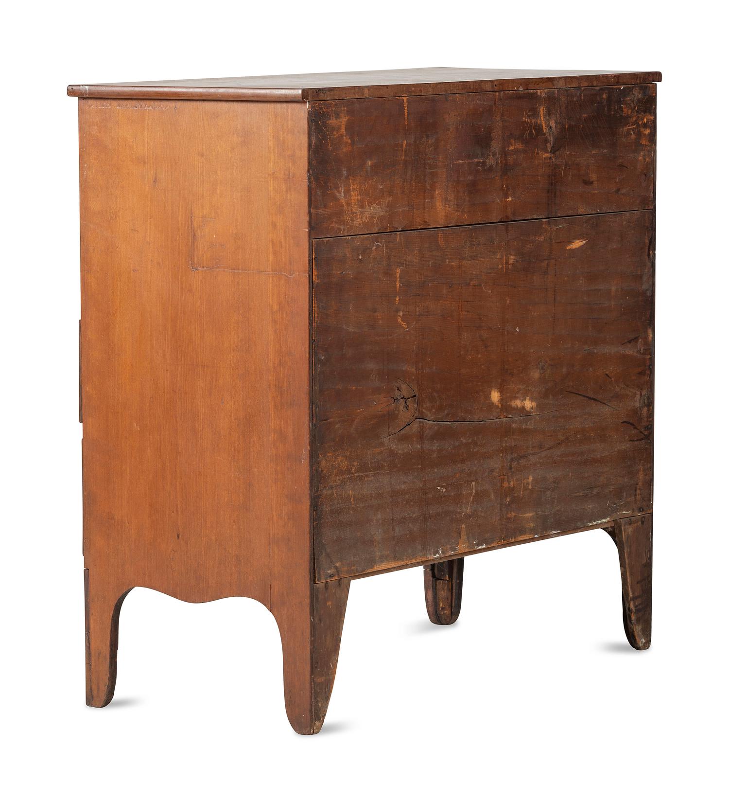 A Federal Cherrywood Chest of Drawers