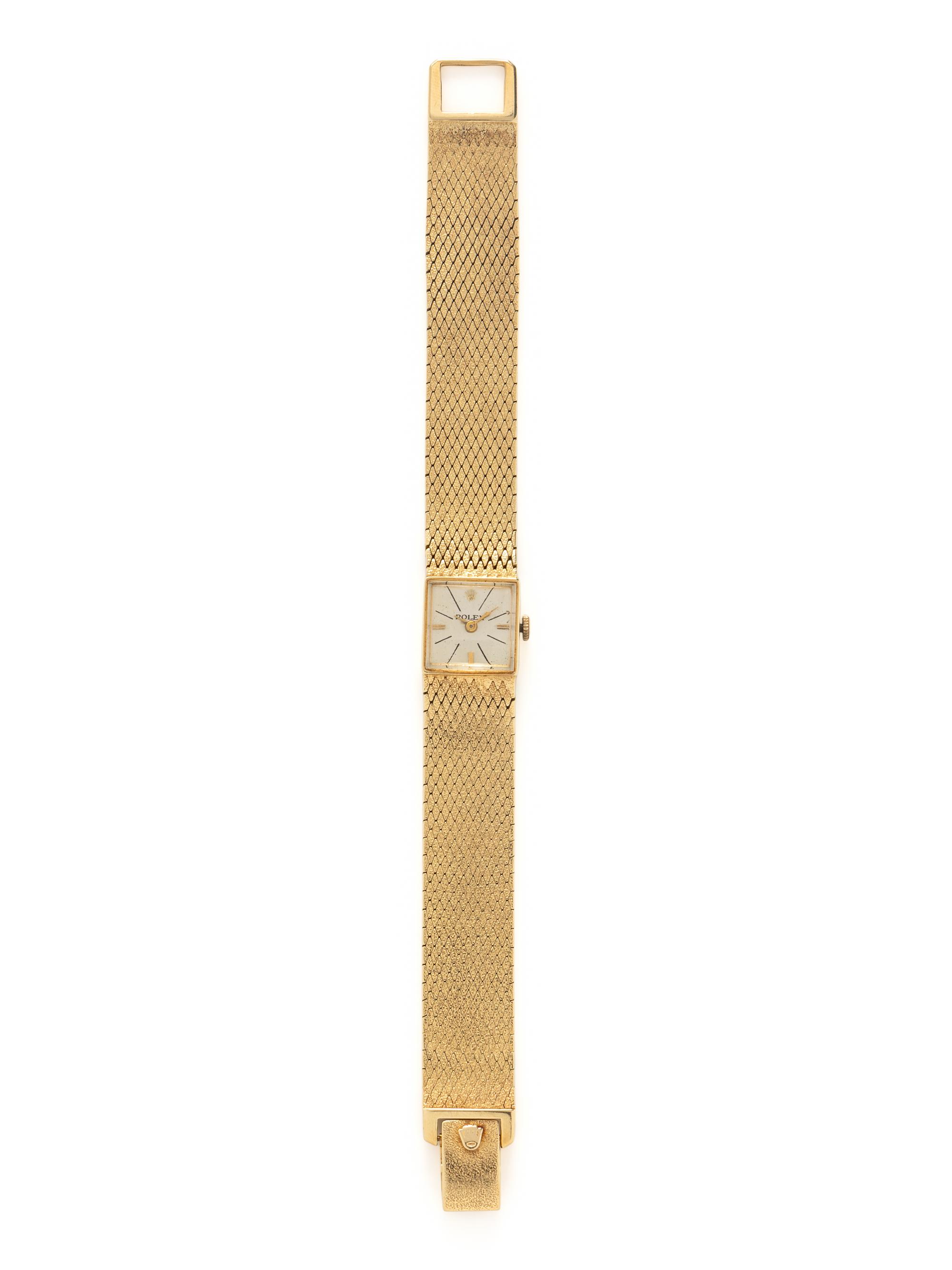 ROLEX, YELLOW GOLD WATCH