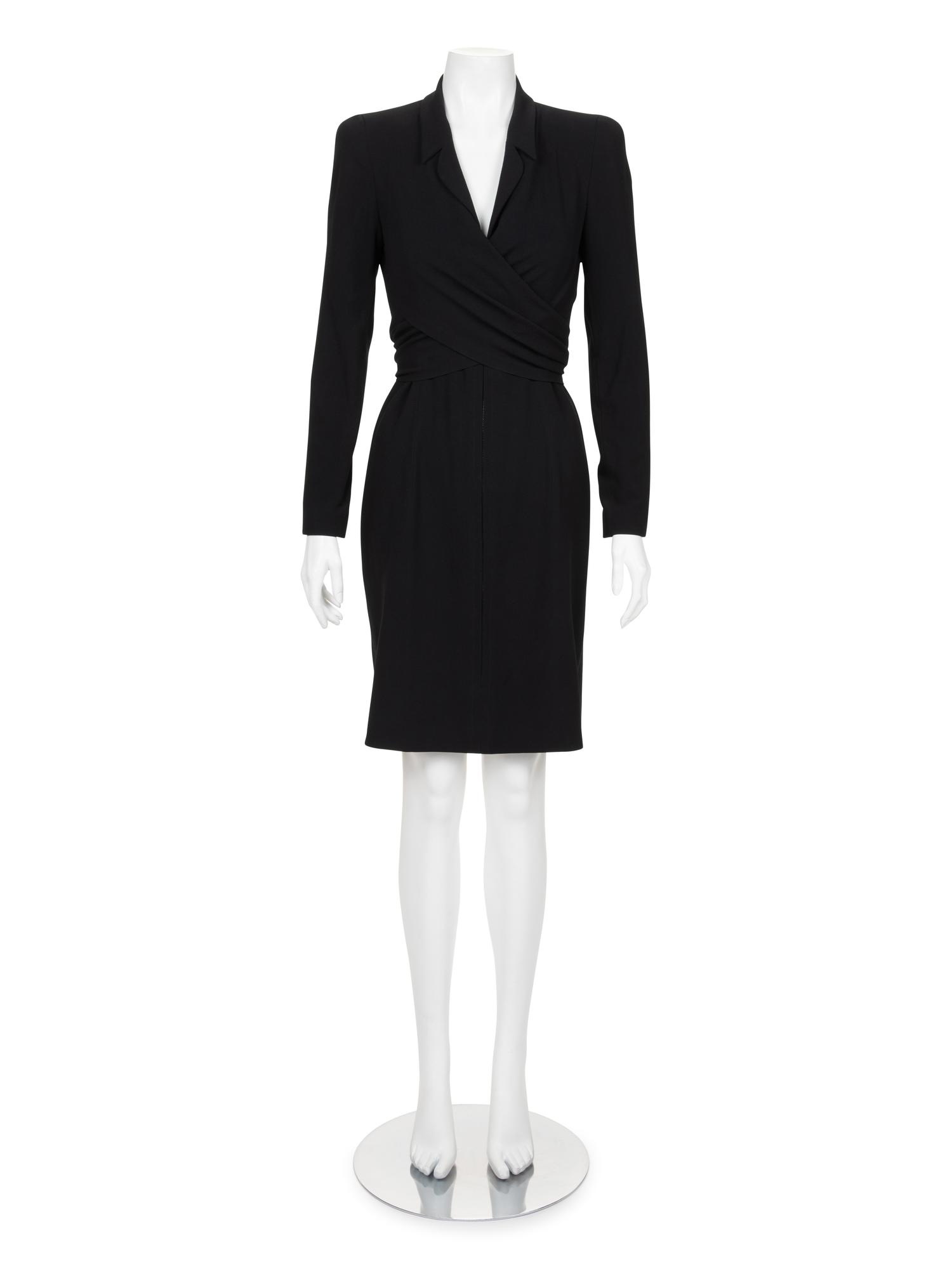 Chanel Draped Zip Front Dress, Fall 1997