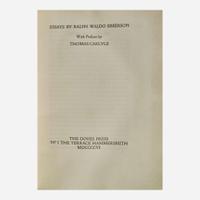 [Literature] Emerson, Ralph Waldo Essays