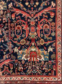 A Heriz Wool Rug