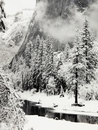 Ansel Adams (1902-1984) El Capitan, Winter, Yosemite National Park, 1948