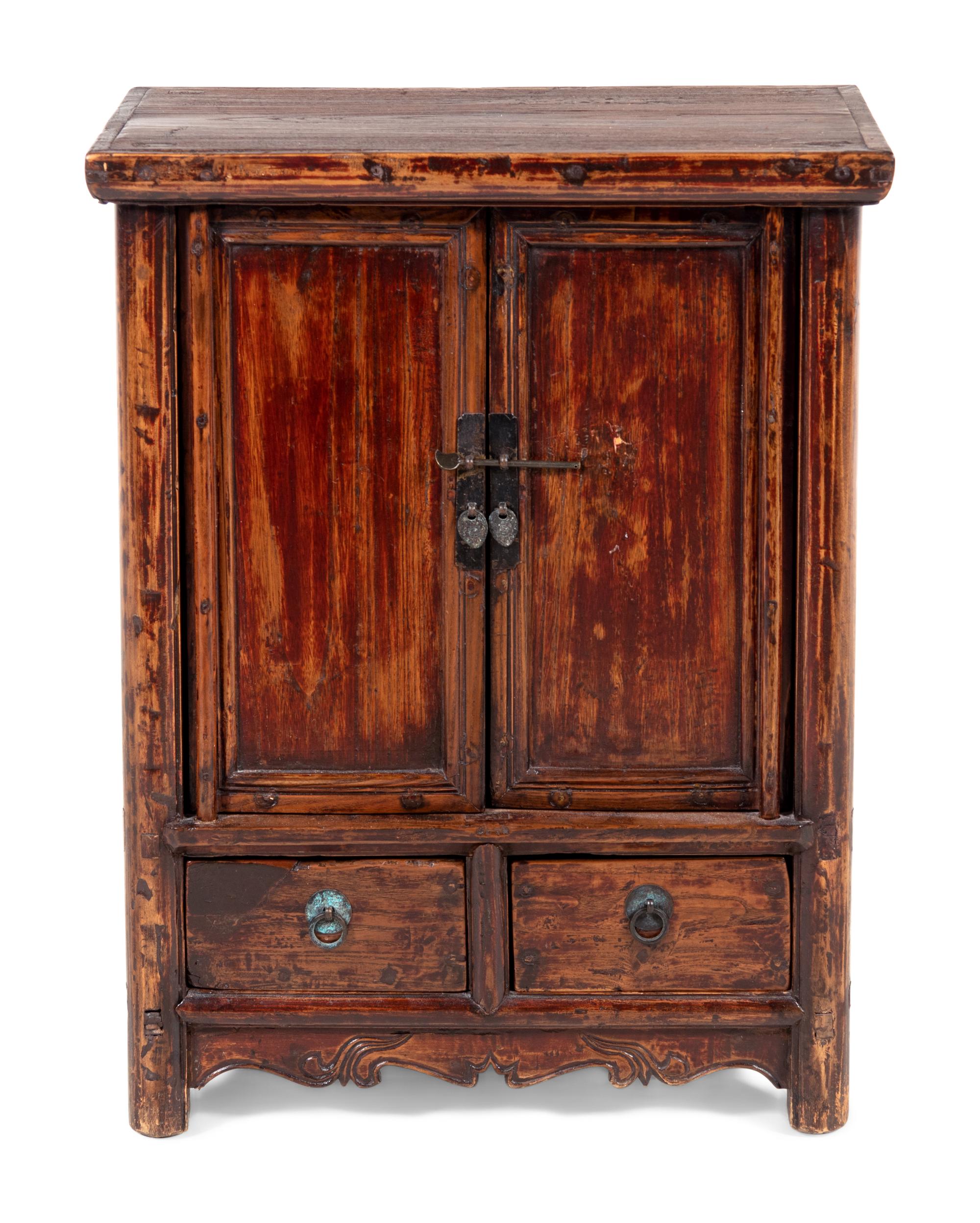 A Chinese Hardwood Cabinet