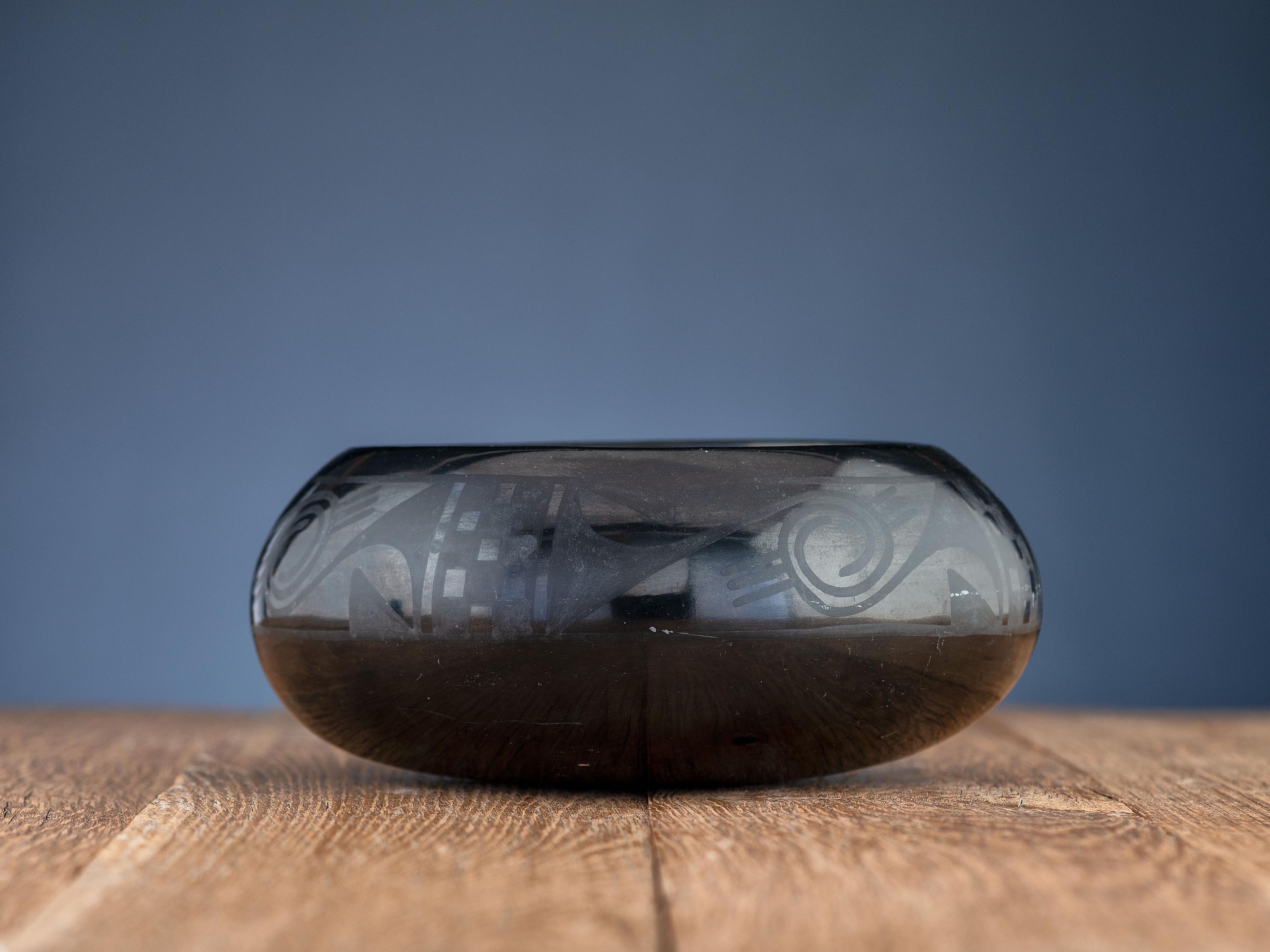 Blackware Pottery Bowl