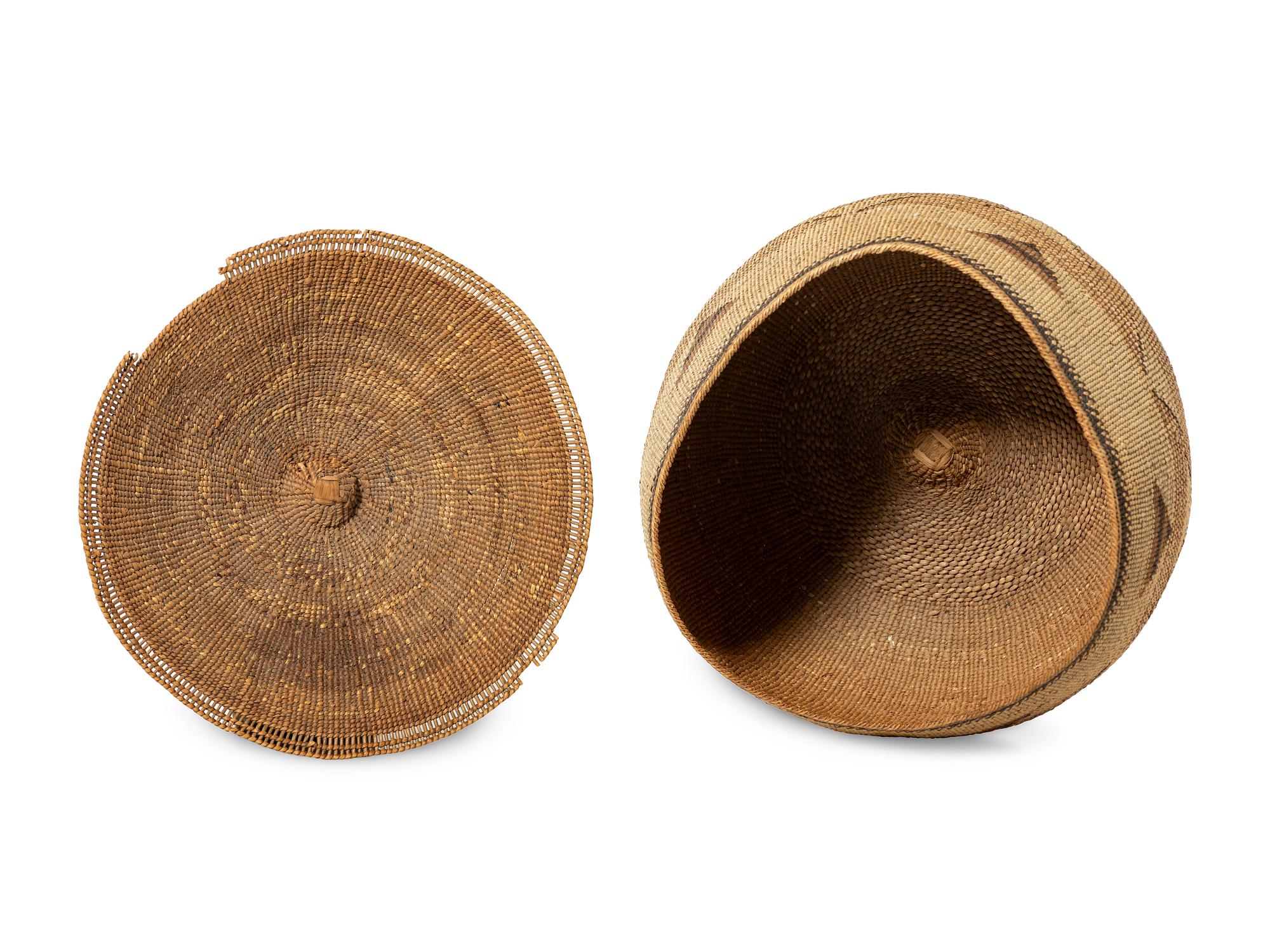 Northern California Lidded Basket