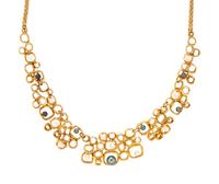 COLLECTION OF YELLOW GOLD AND CULTURED PEARL JEWELRY