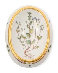 A Pair of Royal Copenhagen Flora Danica Trench Salts