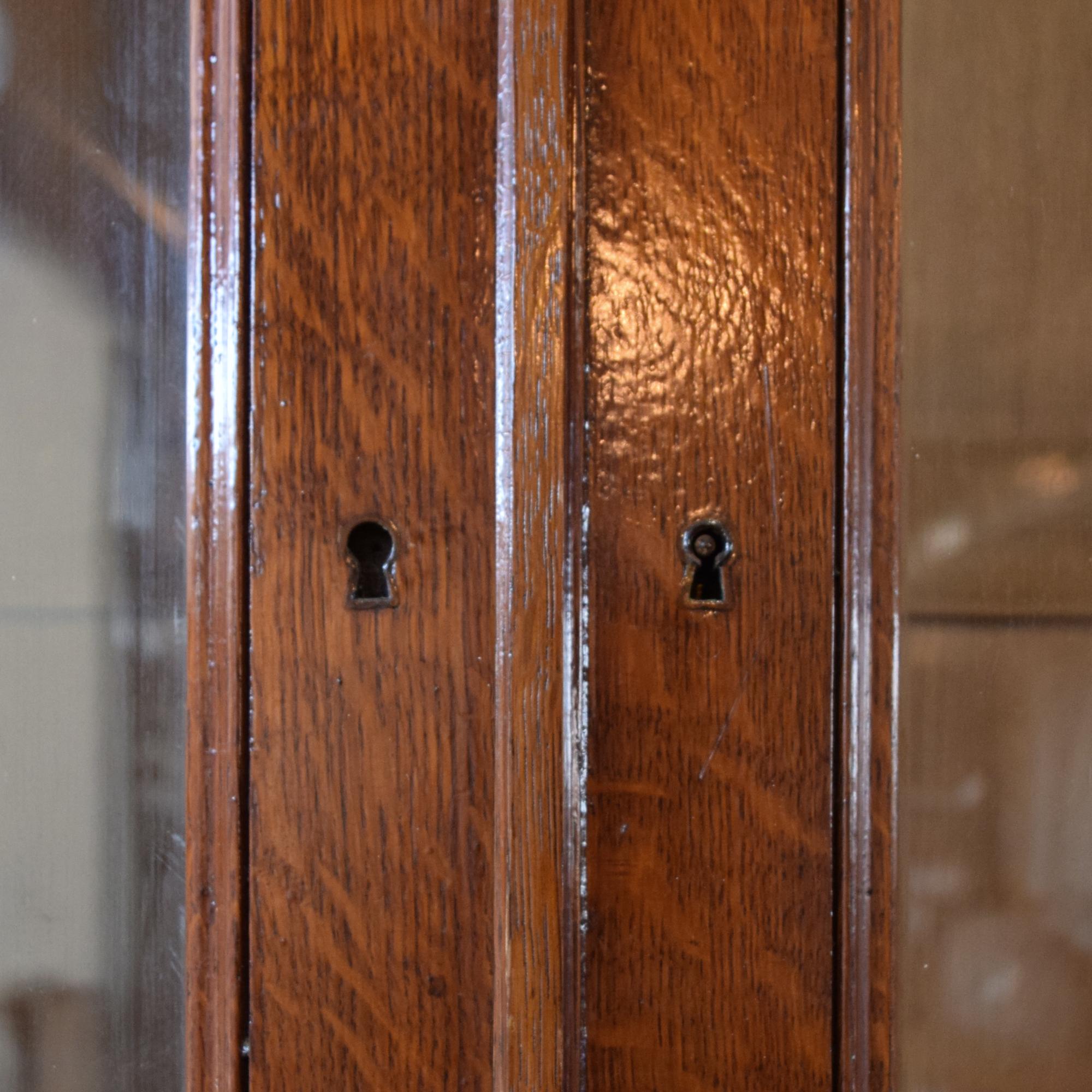 An Oak Display Cabinet, France, Circa 1900,