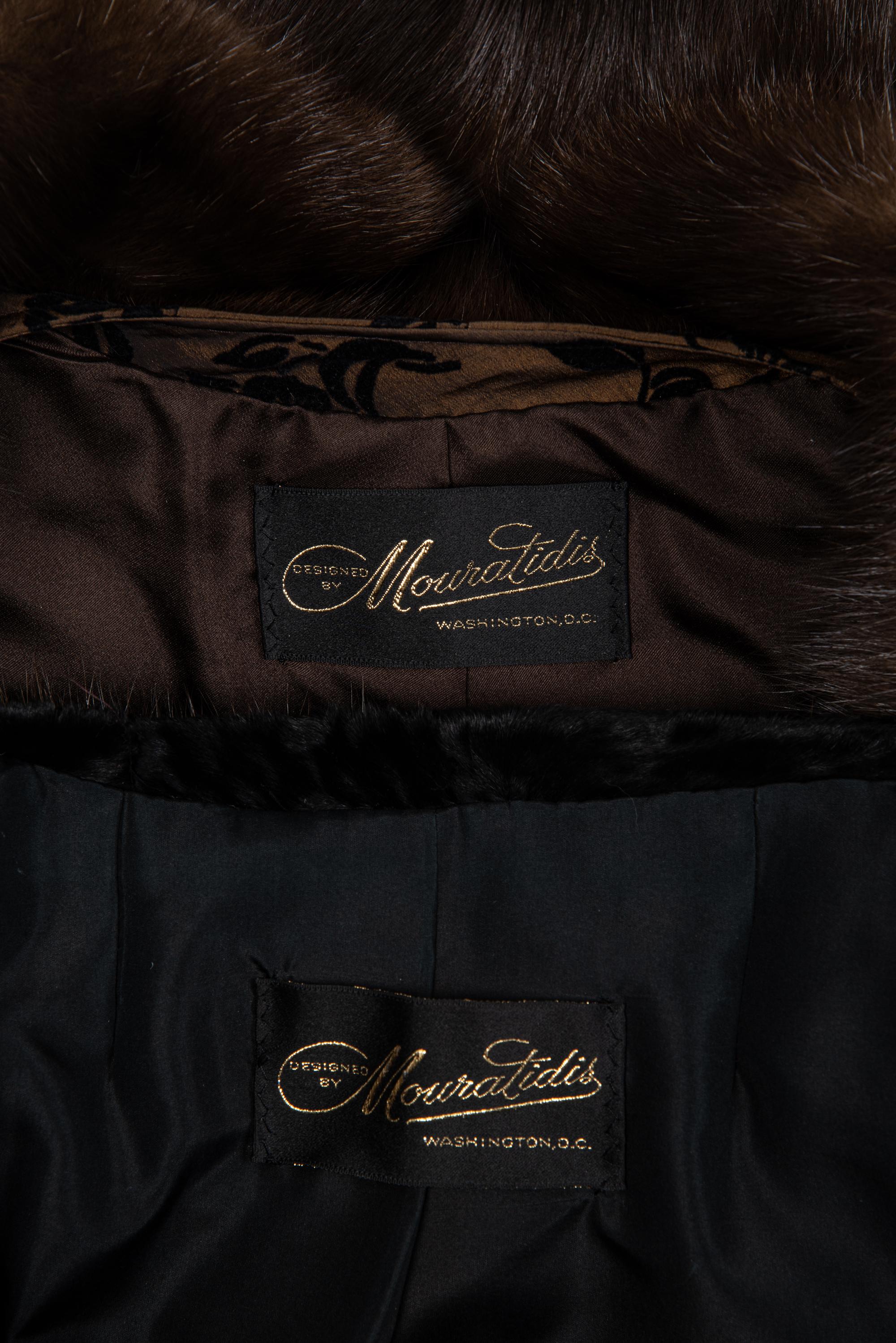 Two Mouratidis Fur Jackets