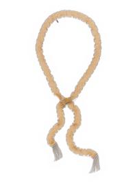 BICOLOR GOLD SCARF NECKLACE